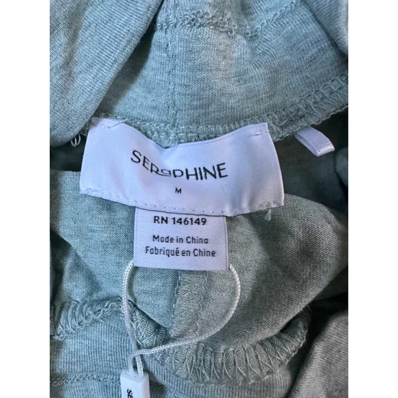 Seraphine Maternity Joggers in Light Sage - Picture 3 of 7